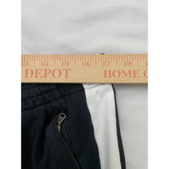 Polo Ralph Lauren Track Pants Men's XL Black White Side Stripe Ankle Zip - Picture 9 of 9